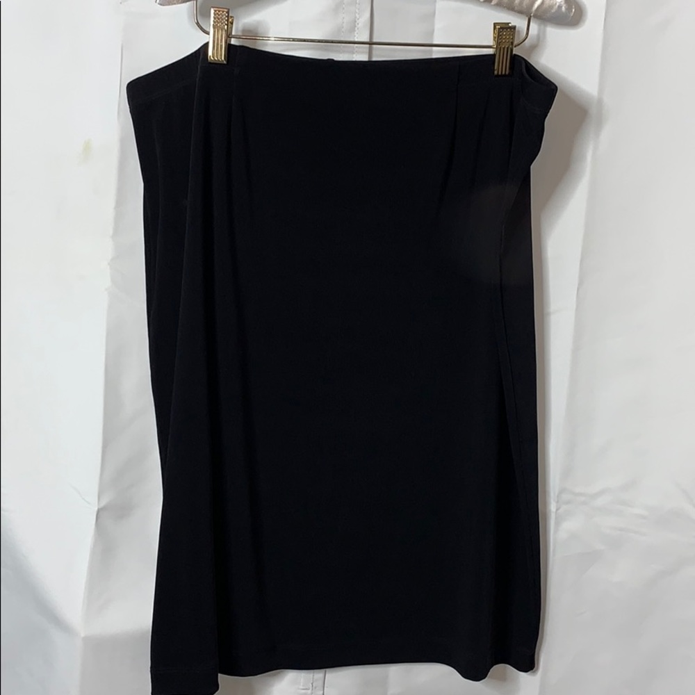 Chico’s Size 3 Easywear Pencil Skirt Black